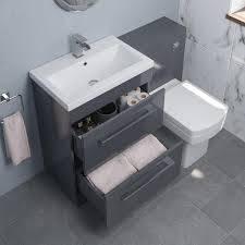 If you require help choosing a combined vanity unit, also known as a toilet and sink combo please get in touch. Vanity Unit Toilet Suites Plumbworld