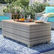 Resin wicker coffee, cocktail & end tables. Sol 72 Outdoor Falmouth Coffee Table Reviews Wayfair