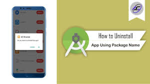 How To Uninstall App Using Package Name In Android Studio Uninstallapk Android Coding How To Uninstall Android Studio App