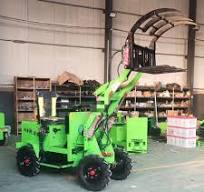 [Hot Item] 400-500kg Electric/Diesel Wheel Loaders Mini Front End Loader  Excavator Mini Loadere for Sale Price with Log Grapple