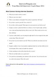 Top 15 Nursing Interview Questions Answers 2020 Edition Pdf