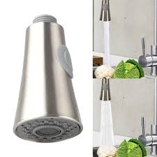 Maybe you would like to learn more about one of these? Eeekit Universal Pull Down Kitchen Faucet Sprayer Head Replacement Pull Out Kitchen Faucet Spray Head Bruhsed Nickel 2 Function Sprayer Aerated Flow Powerful Spray Water Saving Brushed Nickel Walmart Com Walmart Com