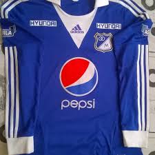 Equipo profesional masculino noticias julio 1, 2021. Millonarios Home Football Shirt 2013