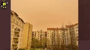 En ce début de semaine, la bretagne s'est réveillée sous un ciel d'apocalypse, aux couleurs orange et jaune. 9ommzt8jpuscdm