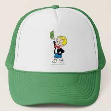 Richie Rich Dollar Bill Color Trucker Hat Zazzle Com Trucker Hat Dollar Bill Trucker