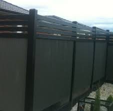 Colorbond Mini Screen Backyard Boundary Fence Ideas Pinterest Backyard Fences Fence Design Modern Fence