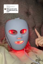 Replying to @haleybaxendaleboz my new fav thing! FDA Approved and created  by dermatologists! #sharkcyroglow #ledtherapy #acne #acnetreatments #aging  #skincare