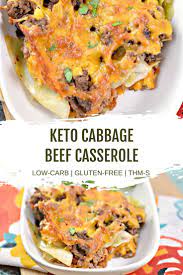 Keto Cabbage Beef Casserole Cabbage And Beef Ground Beef And Cabbage Beef Recipes