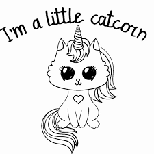 Hello kitty coloring pages for kids. Unicorn Cat Coloring Page Best Of A Unicorn Kitten Sheet Coloring Pages Kitty Coloring Hello Kitty Colouring Pages Unicorn Coloring Pages
