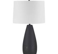 Tala 29.5 inch 100.00 watt Matte Black Table Lamp Portable Light