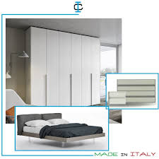 Armadio ante scorrevoli +cassettiera +comodini. Camera Completa Non Mercatone Uno Art Sicampr1c