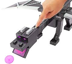 Amazon Com Mattel Mcjg9 Minecraft Enderdragon Figure Action Multicolor Toys Games Minecraft Ender Dragon Minecraft Toys Dragon Toys