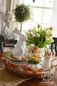 Spring Kitchen Decorating Ideas On A Budget 5 Spring Easter Decor Easter Tablescapes Spring Decor