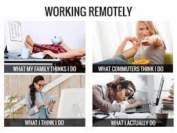 Left to our own devices with no separation between work and personal time, we can get into some strange habits! Best Working From Home Memes Of 2020 From Virtual Vocations