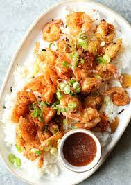 Coconut Shrimp With Spicy Honey Recipe Spicy Dinner Recipes Spicy Honey Seafood Dinner