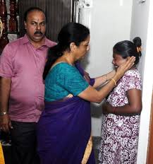 She and her family returned to india in 1991. Nirmala Visits Families Of Missing Udupi Fishermen Deccan Herald