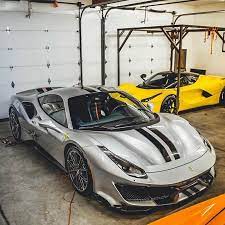 Ferrari 488 Pista On Instagram Classy In Silver Like The New Sf90 Stradale Make Sure You Re Following Ferrari Ferrari 488 Super Cars