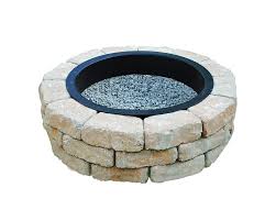 Oldcastle Earth Blend Firepit Kit The Home Depot Canada Fire Pit Kit Fire Pit Fire Pit Kit Lowes