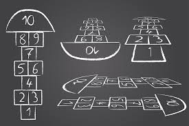 May 15, 2020 · all you need is a roll of painter's tape (i used scotchblue for delicate surfaces, but you can use any type) and a pair of scissors. Hopscotch Playworks