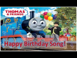 Precious moments birthday train figurines for girls and boys help celebrate baby's first, remember that eight is great, nine is divine or just give a grin and let the fun begin! Thomas And Friends Happy Birthday Song Thomas And Friends Birthday Party Youtube