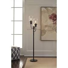 Lamps Contemporary Jaak Bronze Finish Metal Floor Lamp By Signature Design By Ashley At Coconis Furniture Mattress 1st Bronze Floor Lamp Rustic Floor Lamps Floor Lamp
