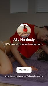 Ally Hardesty | BTS chaos, juicy updates & creative shoots | Patreon