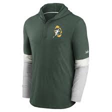 Official store of the nfl · easy, safe shopping · shop all 32 teams Nike Green Bay Packers Longsleeve Mascot Historic Grun Silber Hier Bestellen Bild Shop