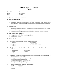 Maybe you would like to learn more about one of these? Lembar Kerja Siswa