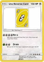 Check spelling or type a new query. Pokemon Uno Reverse Card 12