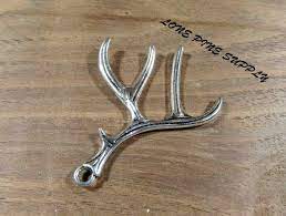 4 x deer antler spray velvet horn extract natural increase strength stamina. Antique Silver Deer Antlers Deer Antler Charm Antique Silver Deer Horns Deer Horn Charm