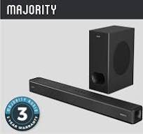 Amazon.com: Majority Sierra 2.1.2 Dolby Atmos Soundbar with ...