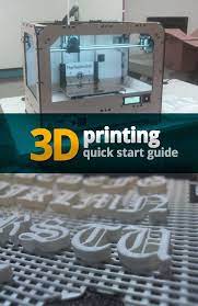 3d Printing Quick Start Guide Booklet By Jasonwebb 3dprintingideas 3d Printing Business 3d Printing Diy 3d Printing