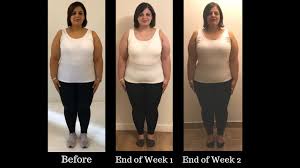 weight loss body transformation week