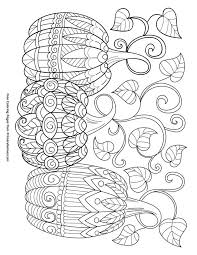 Three Pumpkins Coloring Page Free Printable Ebook Mit Bildern Herbst Ausmalvorlagen Malvorlagen