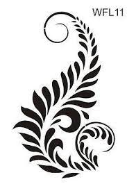 Suitable for stencil related projects and kids colouring. Floral Wall Stencil Reusable 17 Various Designs Pattern Damask Border Series Ebay Floral Stencil Floral Wall Stencil Stencil Patterns