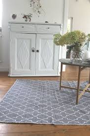 Baumwollteppich Teppich Schweden Grau 140x200 Laufer Ripsteppich Nyblom Kollen Baumwollteppiche Teppich Teppich Esszimmer