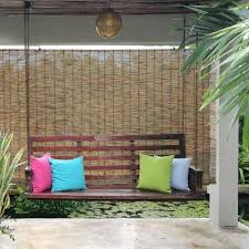This page will help you find the perfect cordless shades and blinds. Bamboo Outdoor Shades Shades The Home Depot
