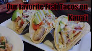 Red curry rice noodles, coconut milk & vegetables. The Best Fish Tacos In Kauai Hawaii Must Eat Kauai Night Life State Of Inebriation Youtube