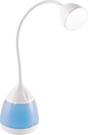 The base glows in the color of your choice so you can set it for whatever mood you're in. Ottlite Mood Led Color Changing Base Desk Lamp With Three Brightness Settings Usb Charging Port And Clear Sun Technology White Csb3000w Best Buy