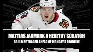 Mattias janmark (chicago blackhawks) with a goal vs. Nhl Trade Deadline 2021 Maple Leafs Interested In Mattias Janmark