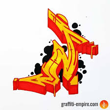Graffiti Letter N Images In Different Styles Graffiti Empire Graffiti Lettering Graffiti Art Letters Graffiti Font