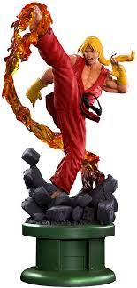 Ken Masters Classic Statue Personagens Street Fighter Street Fighter Figura De Acao