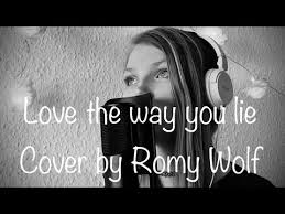 Nicht nur die finalistinnen von germany's next topmodel sind beim showdown am kommenden donnerstag dabei, sondern auch die gesamte top 20. Love The Way You Lie Rihanna Cover By Romy Wolf Youtube