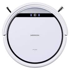 Hochwertige saugroboter einfach & günstig auf yourhome bestellen gratis lieferung ab 50€ bestellwert 30 tage rückgabegarantie top service & beratung. Medion Md 18500 Saugroboter Mit Ladestation 90 Min Laufzeit Roboterstaubsauger Fur Hartboden Teppiche Fliesen Laminat Tierhaar Optimiert Di Bathroom Scale