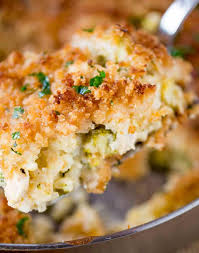 This broccoli and rice casserole is super easy to make and is a delicious side dish. Cheesy Chicken Broccoli Rice Casserole Dinner Then Dessert