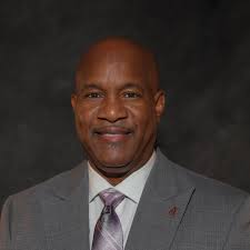 Alcorn State University President Tracy M. Cook announces the appointment  of E. D'Wayne Robinson as the new director of intercollegiate athletics,  effective September 15. He returns to the Brave family after receiving