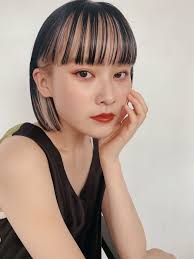 モード ボブ ショートボブ インナーカラー garden harajuku 小島 夏生 566242 hair 毛髪染料 モード ボブ ヘアスタイリング