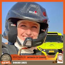 Lisette Bakker is a Dutch navigator competing in the Dakar Rally alongside  driver Riné Streppel in the Lightweight Prototype Arcane T3 in the  Challenger category. Bakker's journey into motorsport began with her