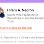 Profile Picture of Hiram A. Negron - Senior Vice President Of Operations at Hersha ... (@theorg.com) on Google