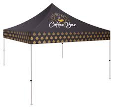 Our 10x10 canopy and 10x20 canopy are our most popular options. Custom Printed 10x10 Canopy Aluminum Frame With Color Graphics